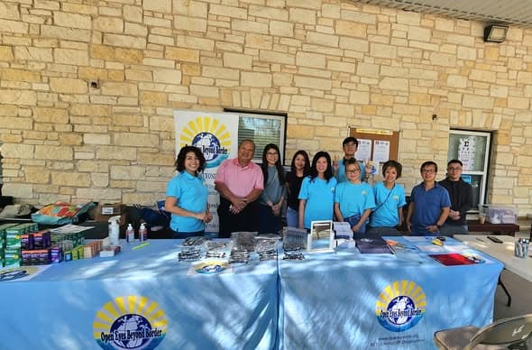 Vision screening team, Austin