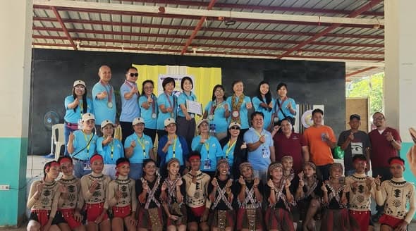 Welcome dance, Philippines mission