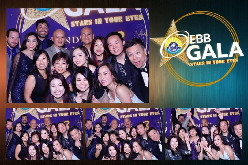 Annual gala photo booth