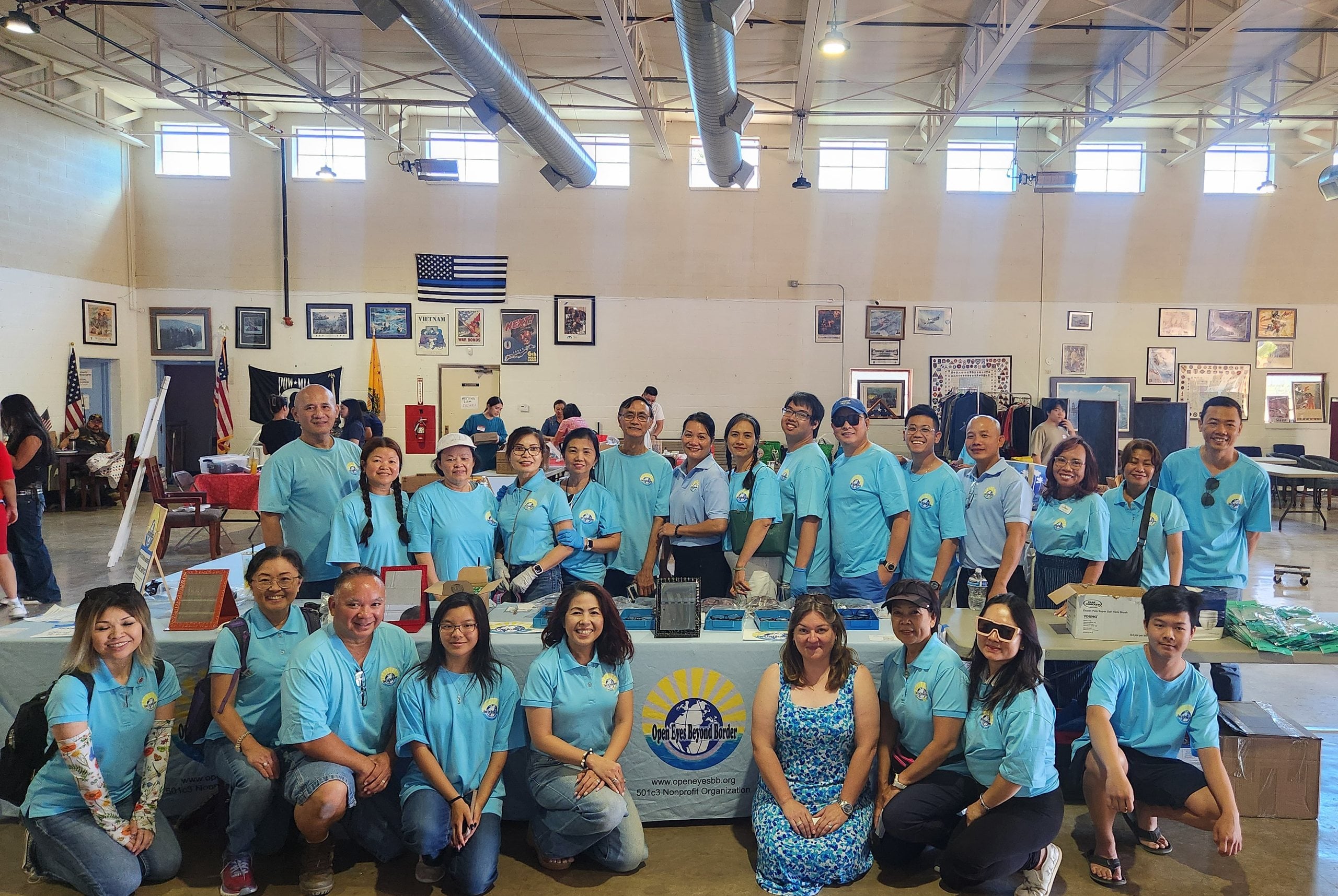 Our volunteer team